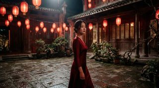 The library's reference image for Red Lantern Courtyard